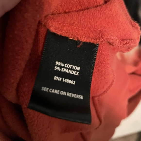 Torrid Black & Orange Tie Dye Sweatshirt Size 1 - Picture 3 of 3